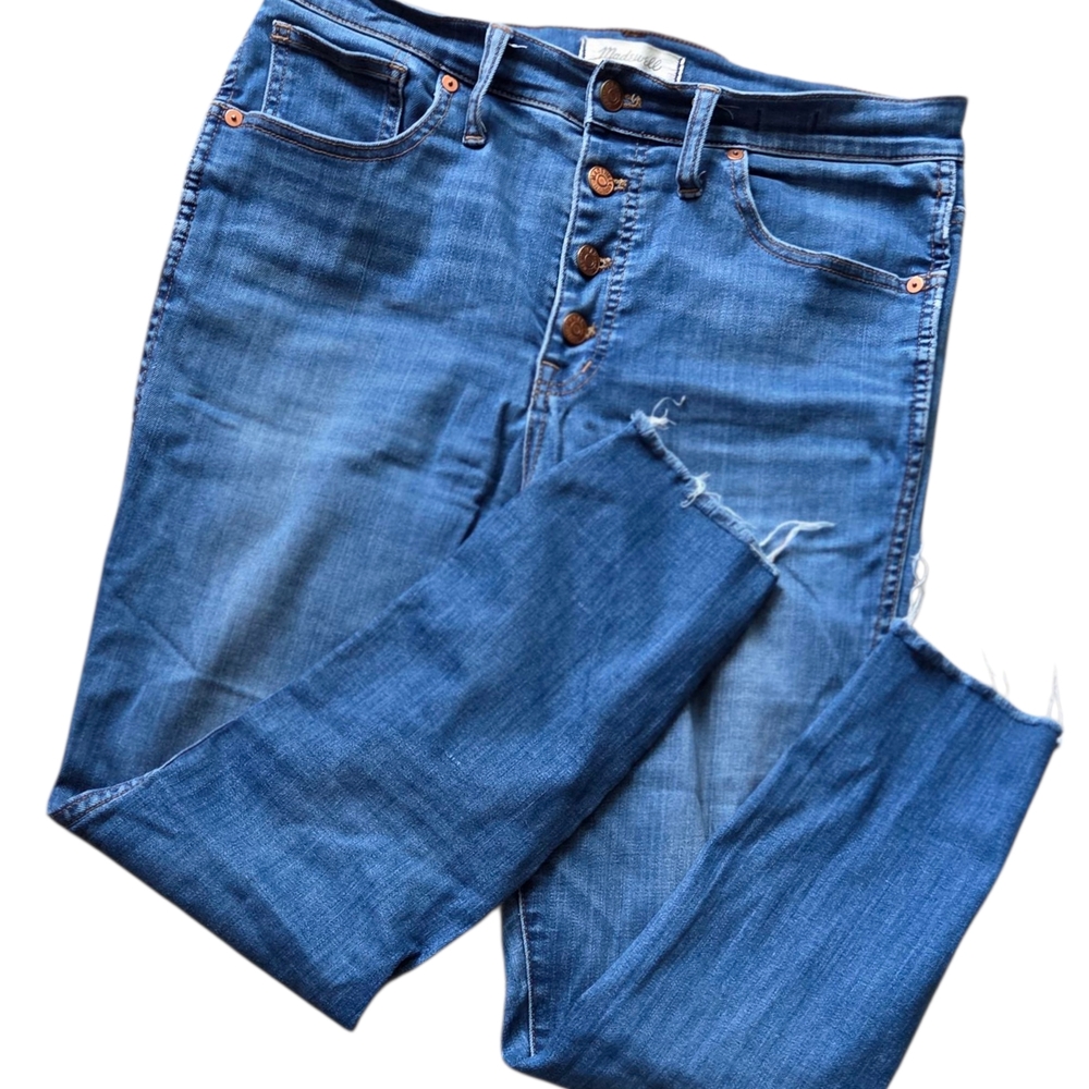 Madewell 10" High Rise Skinny Crop